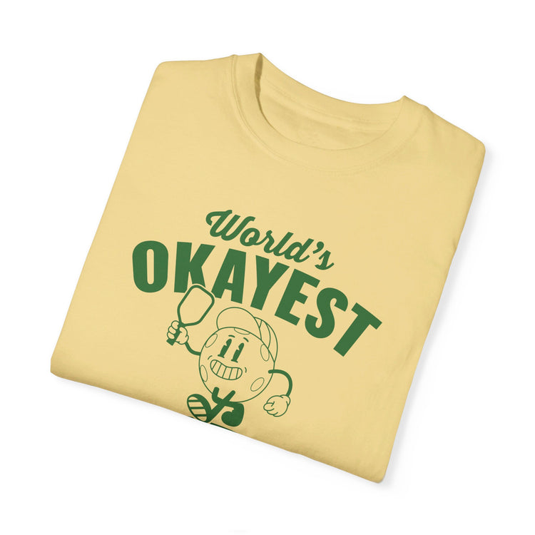 World's Okayest Pickleball Player Green