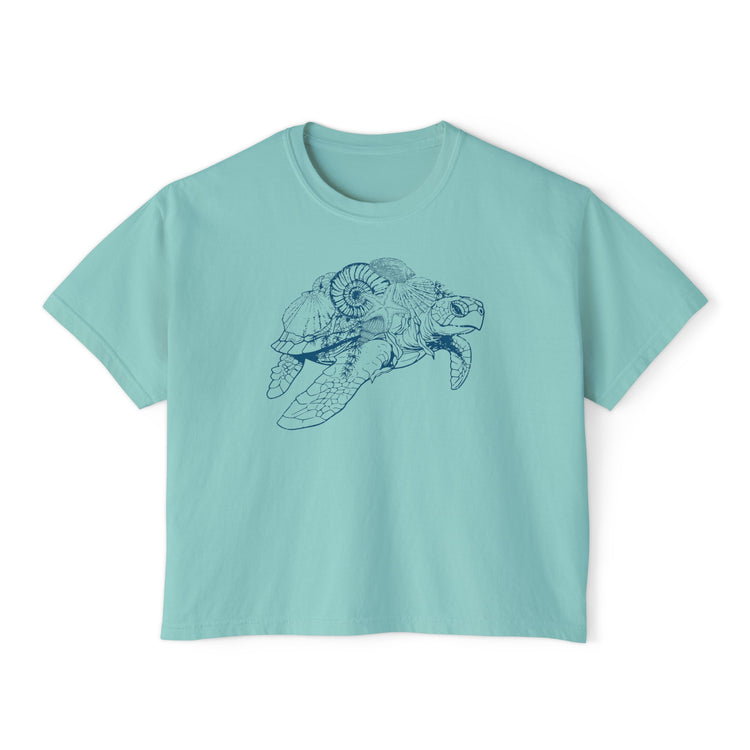 Shell Turtle Boxy Tee