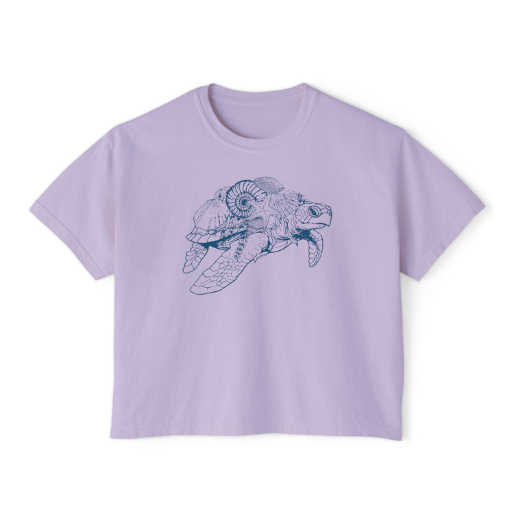 Shell Turtle Boxy Tee