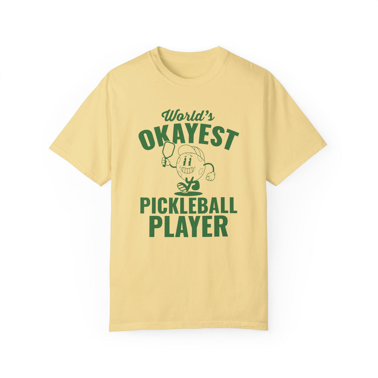 World's Okayest Pickleball Player Shirt