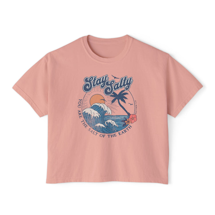 Stay Salty Boxy Tee