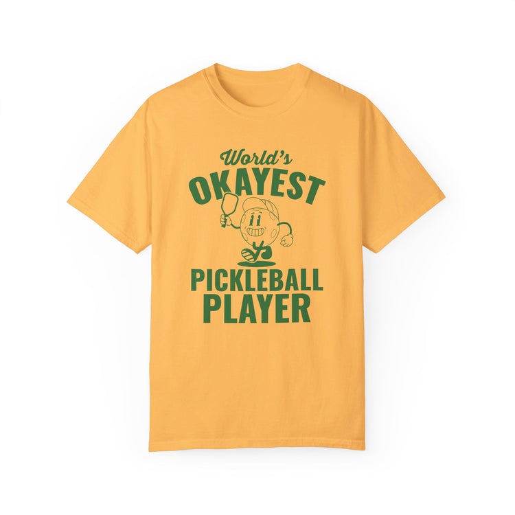 World's Okayest Pickleball Player Green