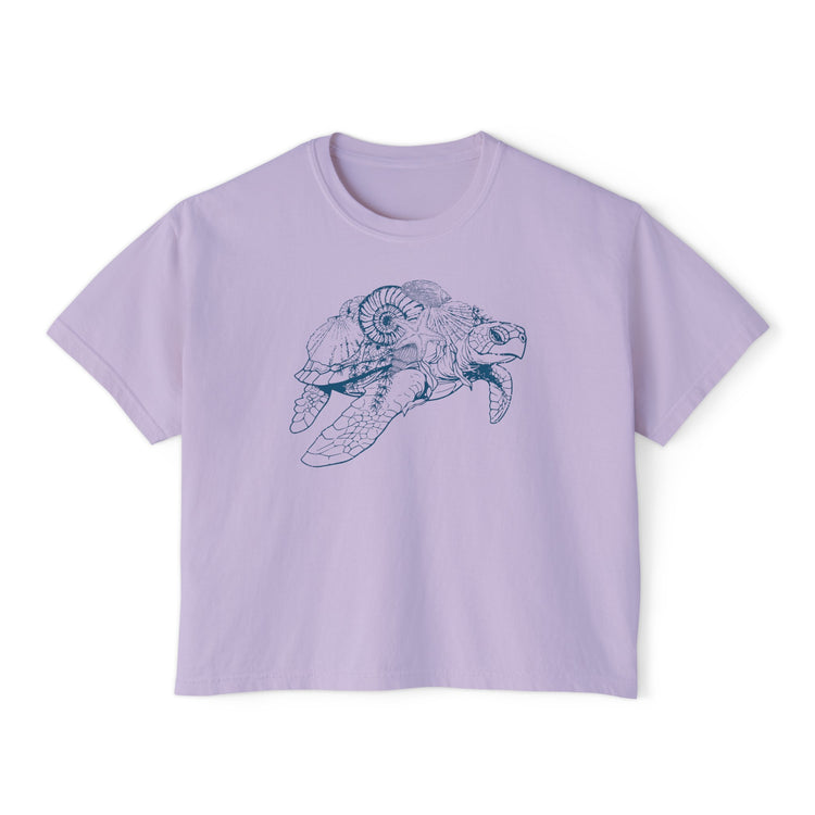 Shell Turtle Boxy Tee