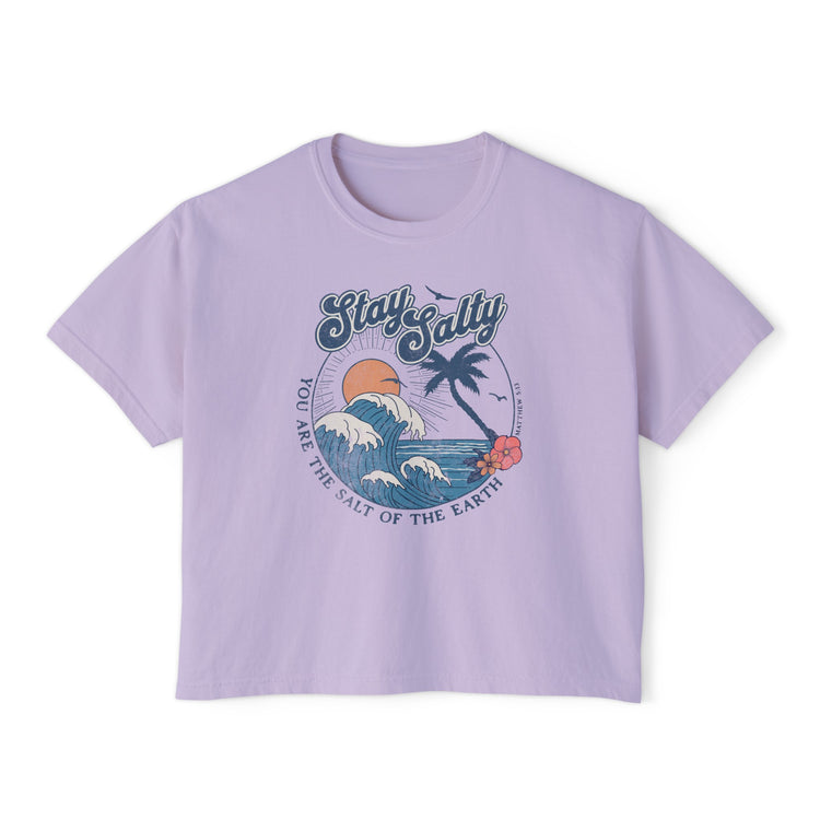 Stay Salty Boxy Tee