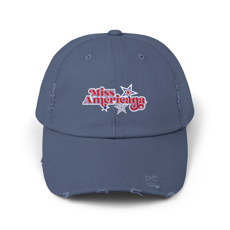 Miss Americana Distressed Cap