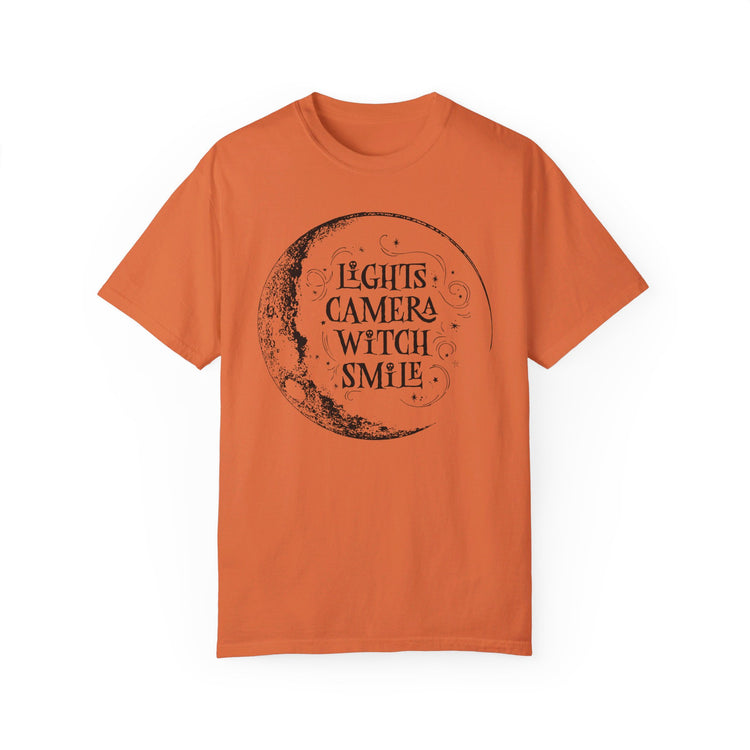 Light Camera Witch Smile Moon Shirt
