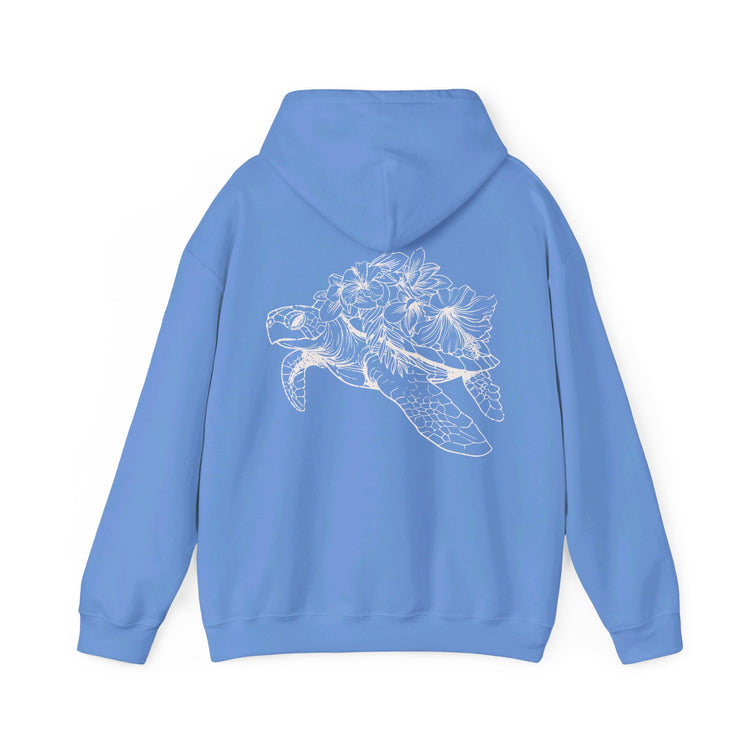 Hibiscus Turtle Hoodie