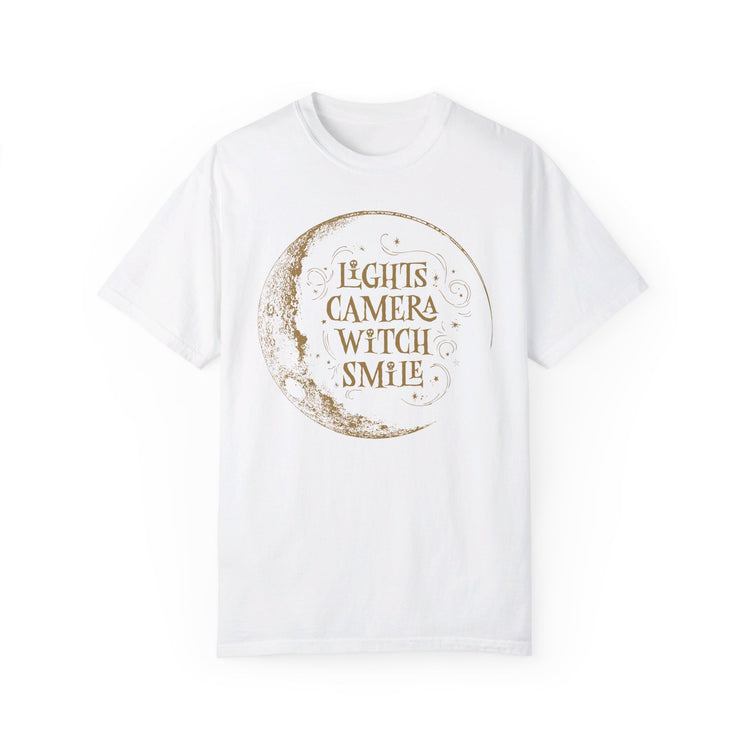 Light Camera Witch Smile Moon Shirt