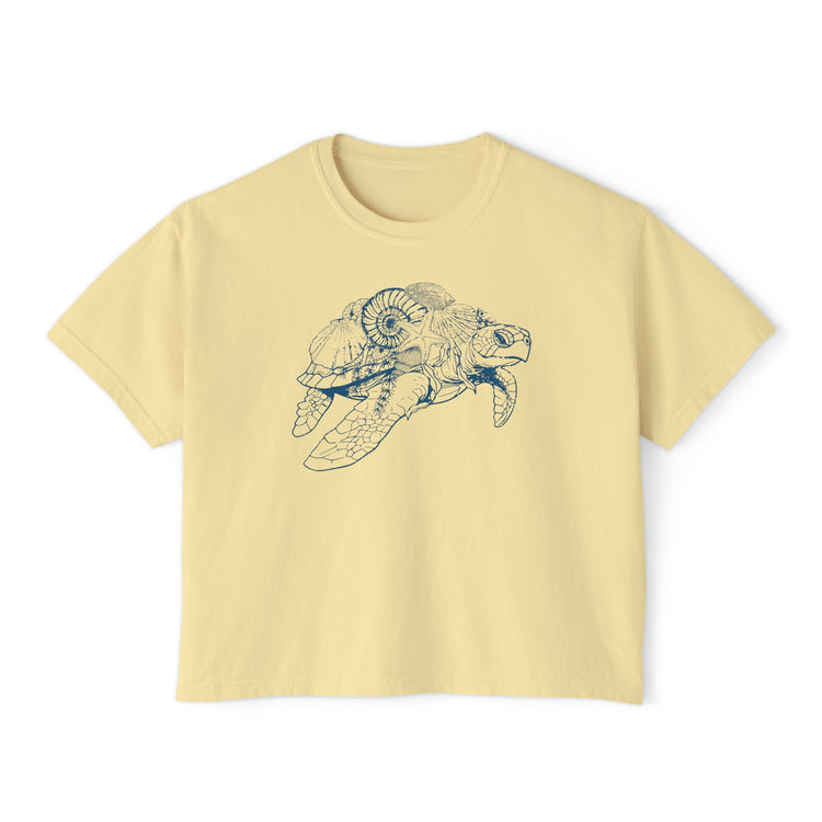 Shell Turtle Boxy Tee