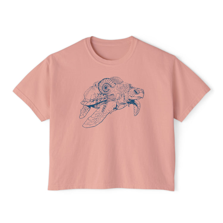 Shell Turtle Boxy Tee