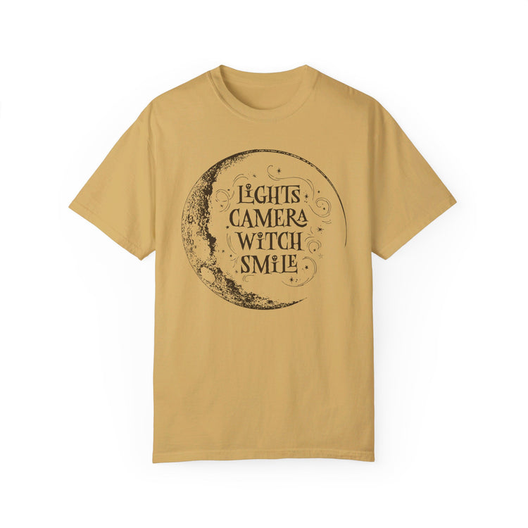 Light Camera Witch Smile Moon Shirt
