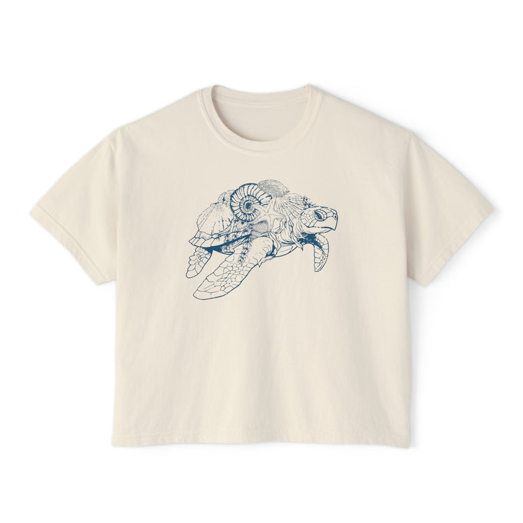 Shell Turtle Boxy Tee