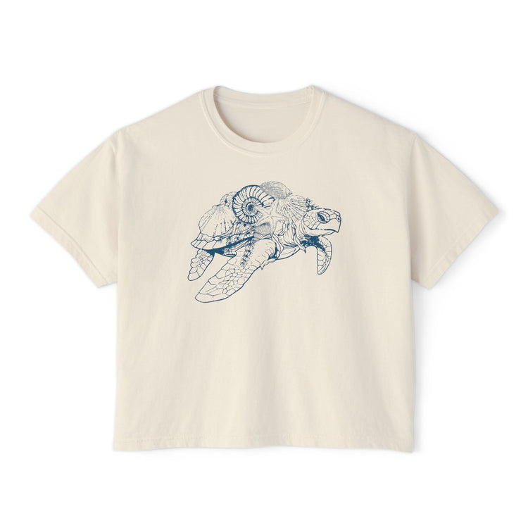 Shell Turtle Boxy Tee