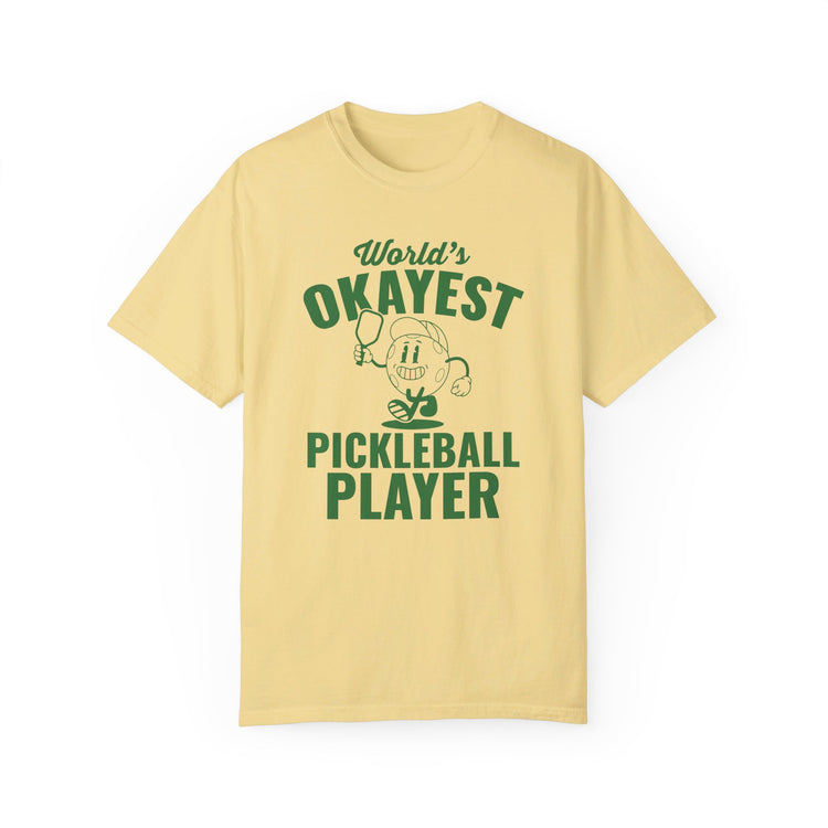World's Okayest Pickleball Player Green