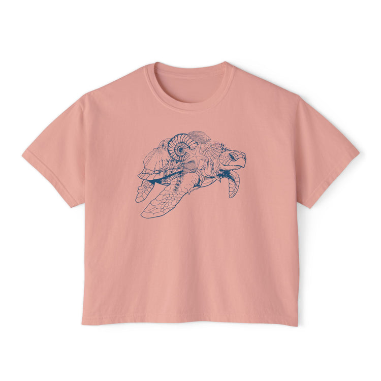 Shell Turtle Boxy Tee