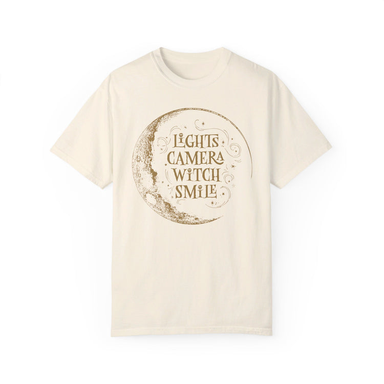 Light Camera Witch Smile Moon Shirt