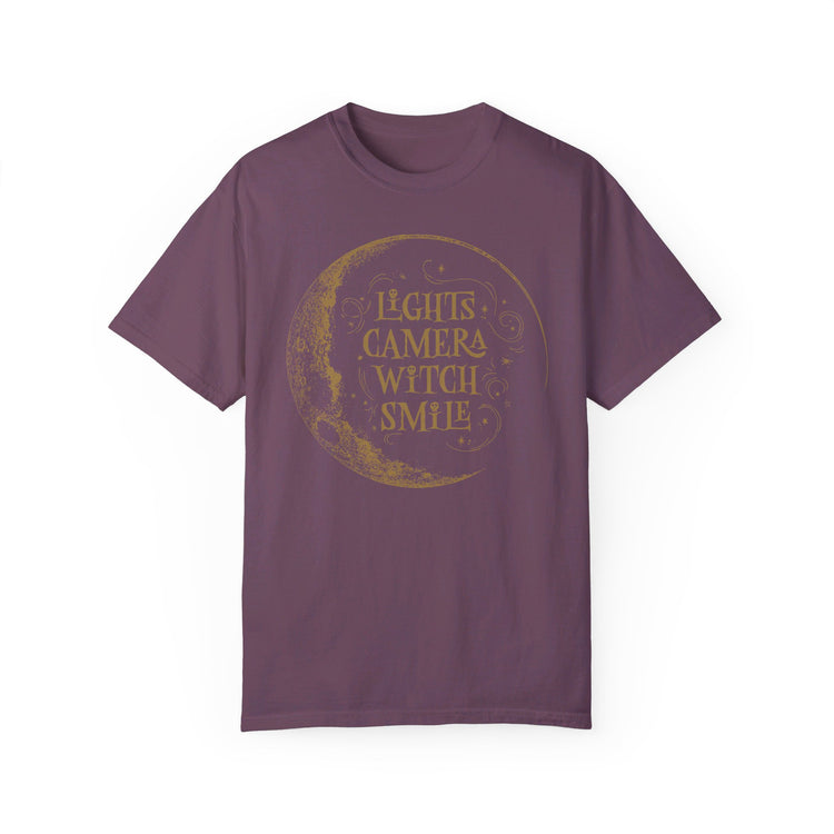 Light Camera Witch Smile Moon Shirt