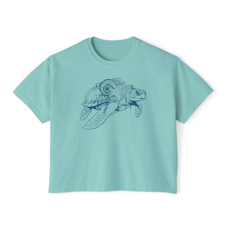 Shell Turtle Boxy Tee
