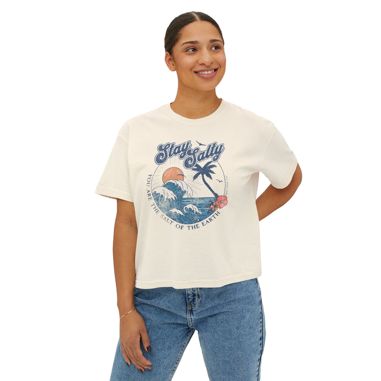 Stay Salty Boxy Tee
