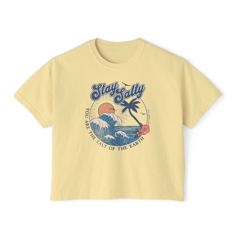 Stay Salty Boxy Tee