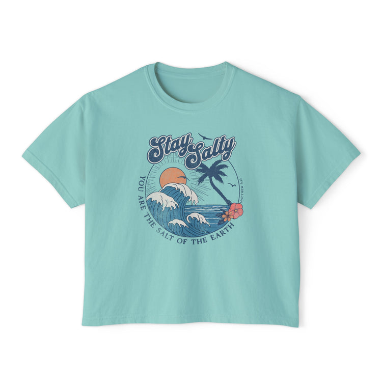 Stay Salty Boxy Tee