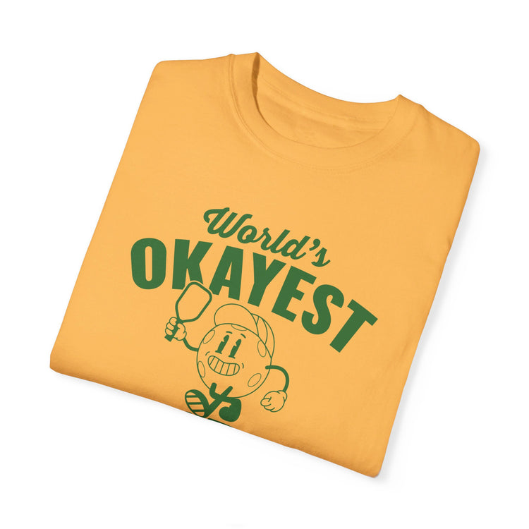 World's Okayest Pickleball Player Green