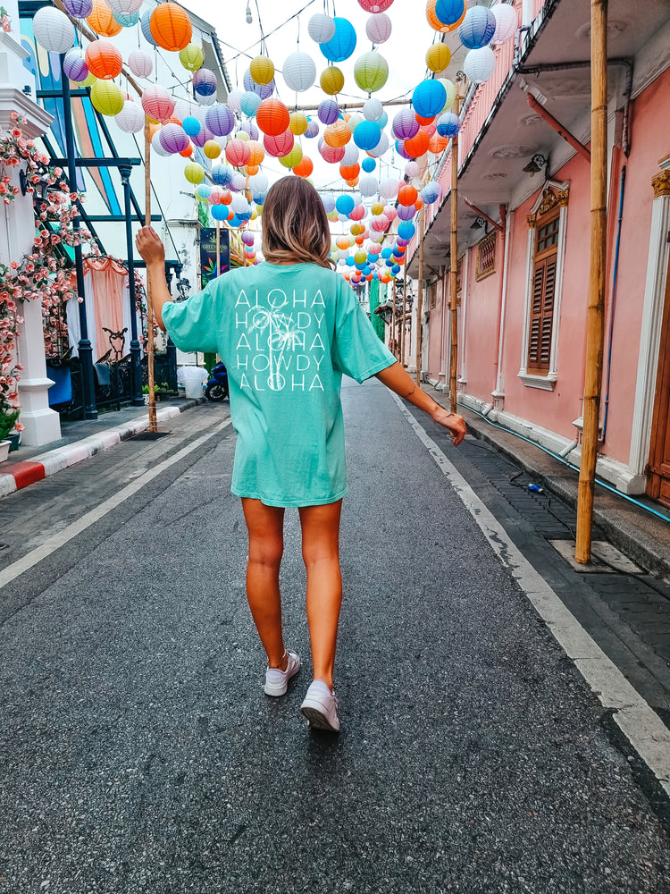 Aloha Howdy Shirt Back