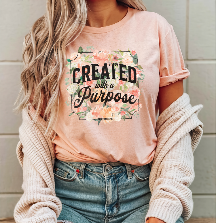 Created With Purpose Bella Canvas