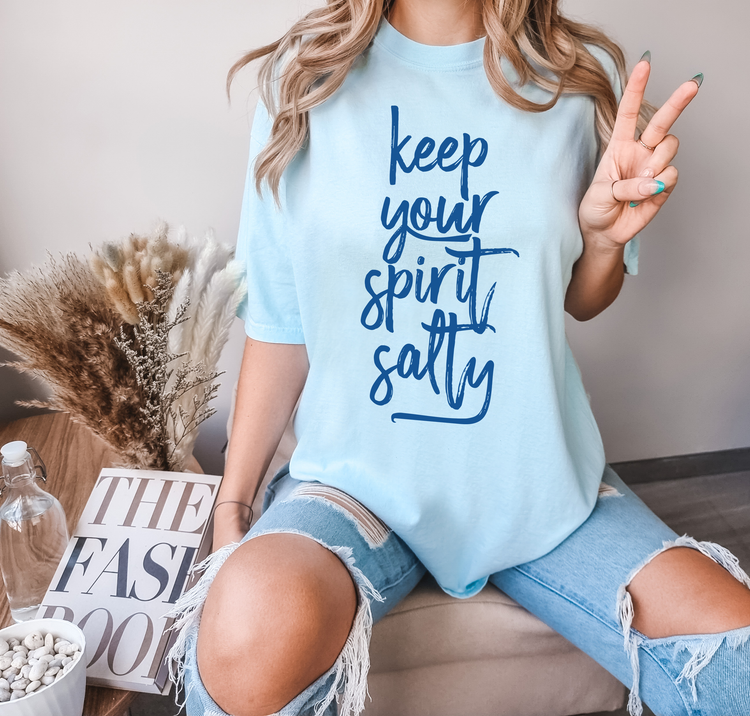 Keep Your Spirit Salty Boxy Top