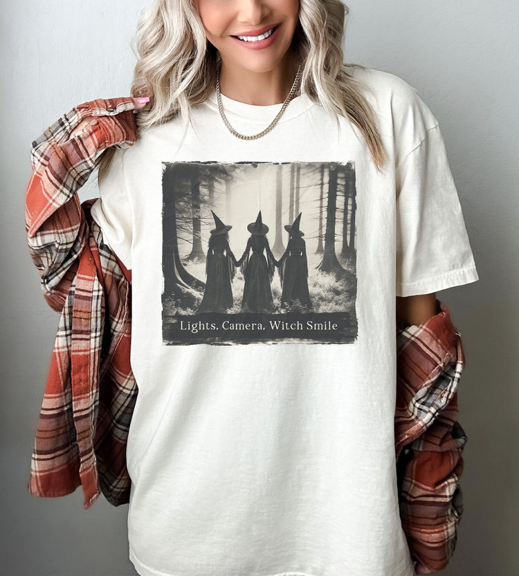 Lights Camera Witch Smile