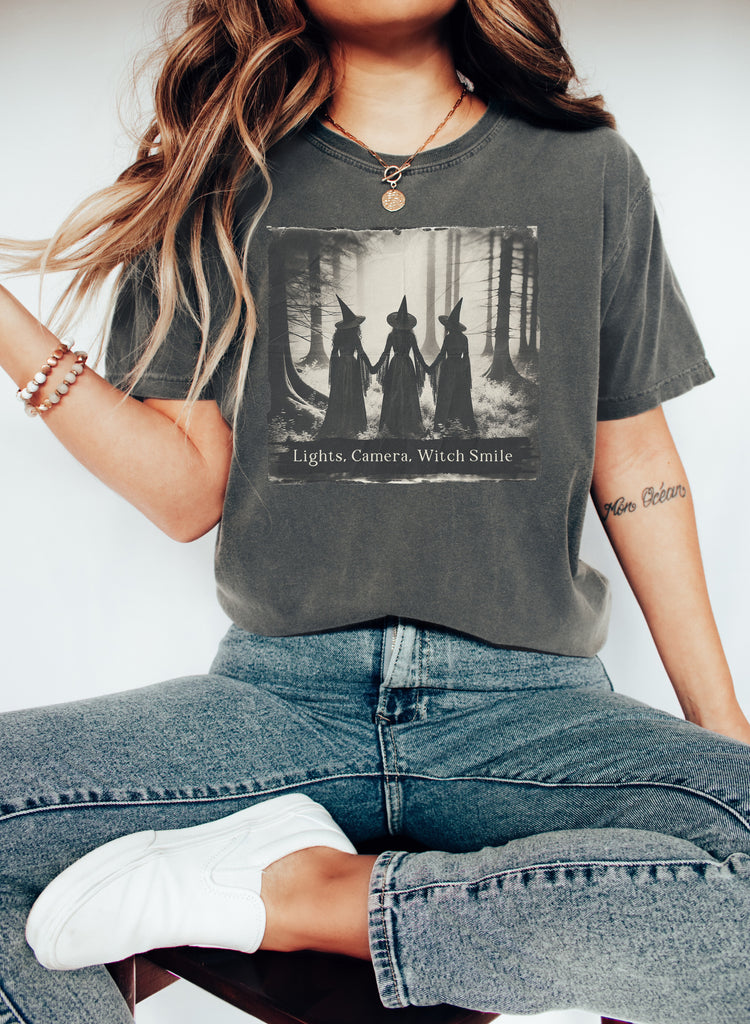 Lights Camera Witch Smile