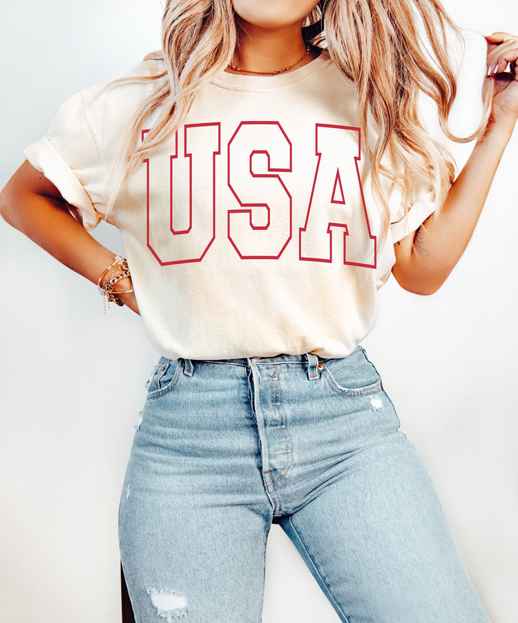 USA Oversized Tee