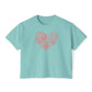 Seashell Heart Boxy Top
