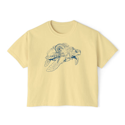 Shell Turtle Boxy Tee