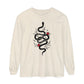 Trash Takes Itself Out Long Sleeve Comfort Colors Tee