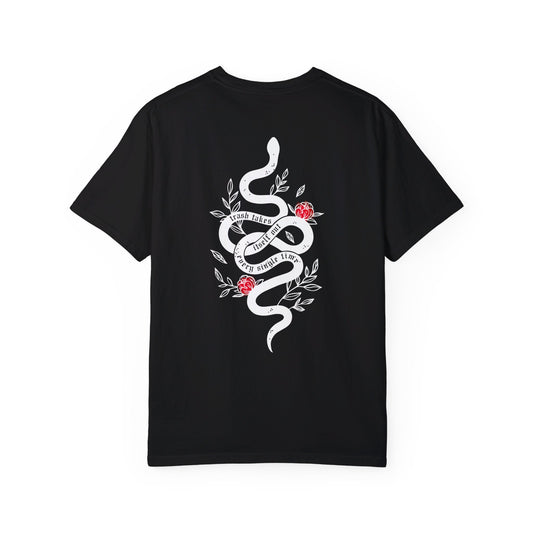 Chelsea Taylor Trash Back of Shirt