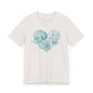 Sea Shell Heart Bella Canvas