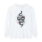 Trash Takes Itself Out Long Sleeve Comfort Colors Tee