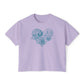 Seashell Heart Boxy Top