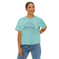Hibiscus Turtle Boxy Shirt