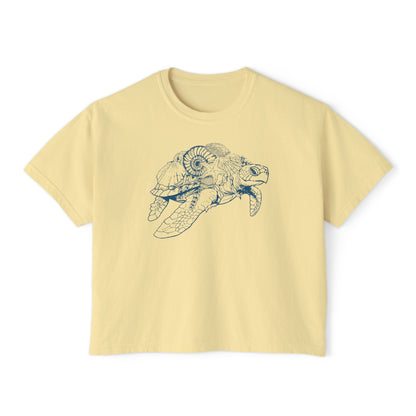 Shell Turtle Boxy Tee