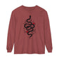 Trash Takes Itself Out Long Sleeve Comfort Colors Tee