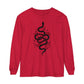 Trash Takes Itself Out Long Sleeve Comfort Colors Tee