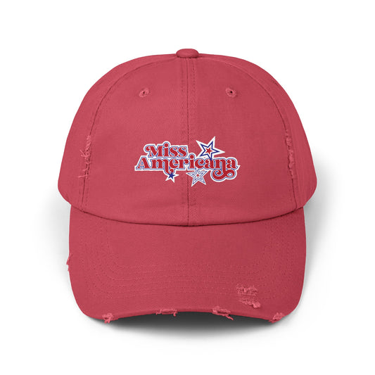 Miss Americana Distressed Cap