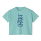 Keep Your Spirit Salty Boxy Top