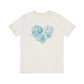 Sea Shell Heart Bella Canvas