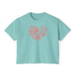 Seashell Heart Boxy Top