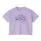 Hibiscus Turtle Boxy Shirt