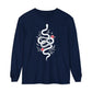 Trash Takes Itself Out Long Sleeve Comfort Colors Tee