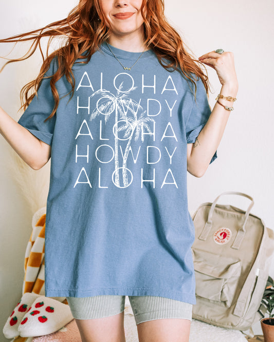 Aloha Howdy Shirt Back